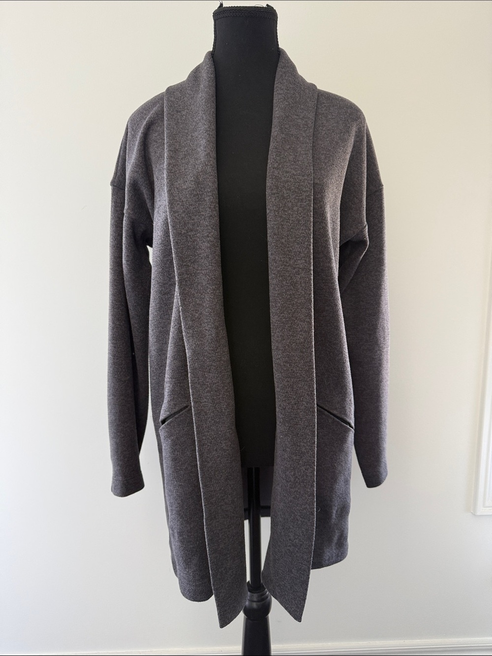Arc'teryx Women's Dark Gray Fleece Cardigan